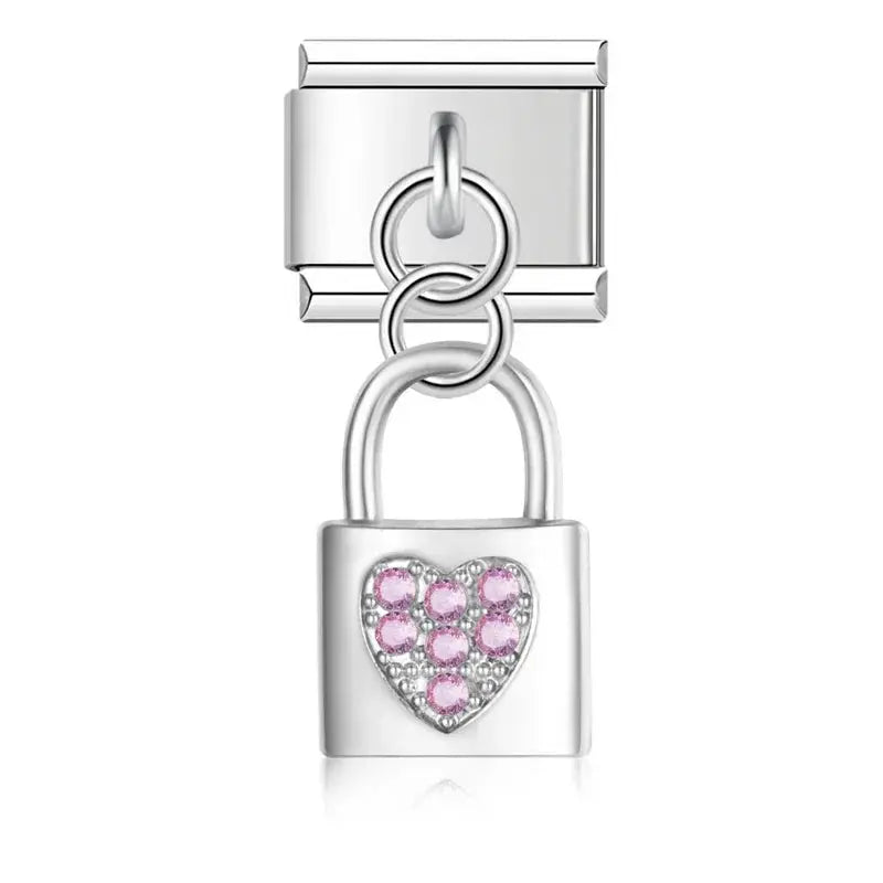 Pendentif Cadenas Cœur Charmsy