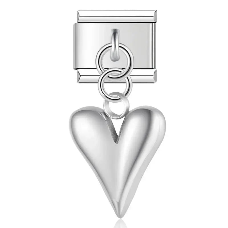 coeur argent