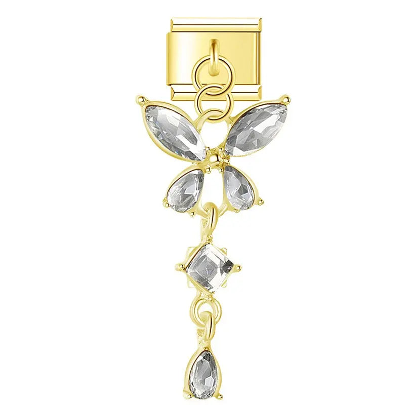 Pendentif Papillon Doré Charmsy