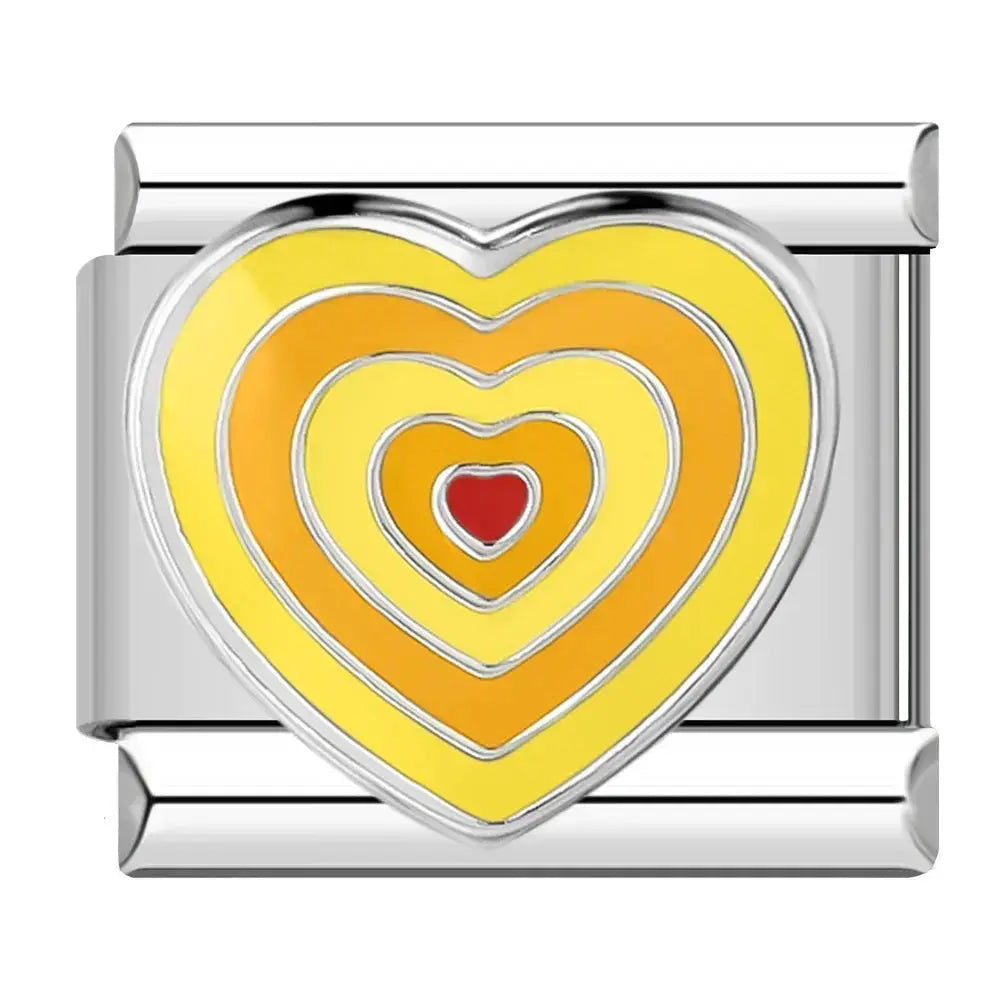 Cœur Jaune Charmsy