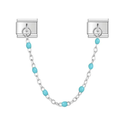 Chaîne Colorées Argent Charmsy
