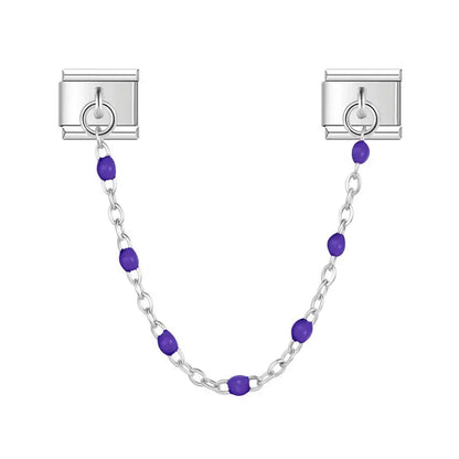 Chaîne Colorées Argent Charmsy