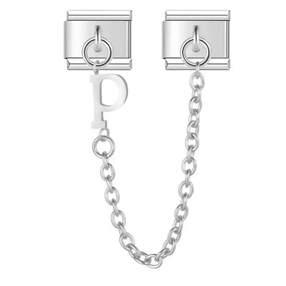 Chaîne Lettre Argentées Charmsy