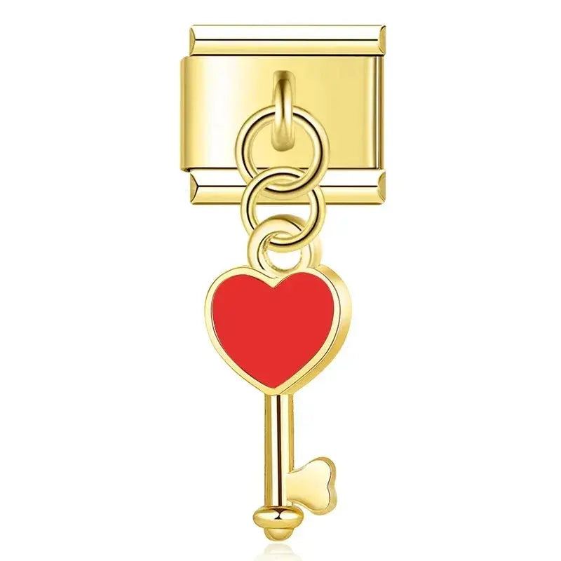 Clef Love Rouge Charmsy