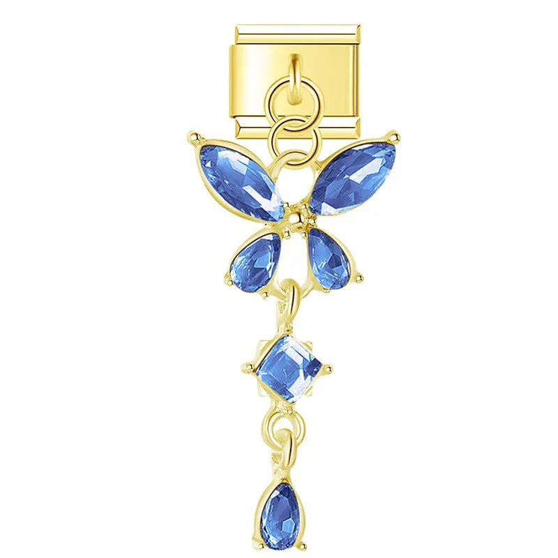 Pendentif Papillon Doré Charmsy